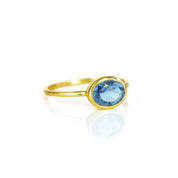 gold kyanite ring. september birthstone, birthstone jewelry, birth month jewelry, birthstone ring, september ring. stack set, stacking rings, gemstone ring, birthstone ring, mother's day gift for her, gift for mom, gift for fiance, gift for girlfriend, wedding jewelry, bridesmaid jewelry, anniversary jewelry, anniversary gift, birthday gift, christmas gift, valentine's day gift, valentine's day rings, dainty ring, cocktail ring, statement ring, bezel set