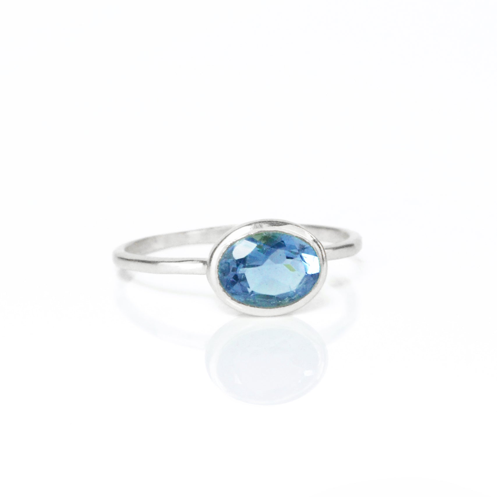Sterling silver kyanite ring. september birthstone, birthstone jewelry, birth month jewelry, birthstone ring, september ring. stack set, stacking rings, gemstone ring, birthstone ring, mother's day gift for her, gift for mom, gift for fiance, gift for girlfriend, wedding jewelry, bridesmaid jewelry, anniversary jewelry, anniversary gift, birthday gift, christmas gift, valentine's day gift, valentine's day rings, dainty ring, cocktail ring, statement ring, bezel set