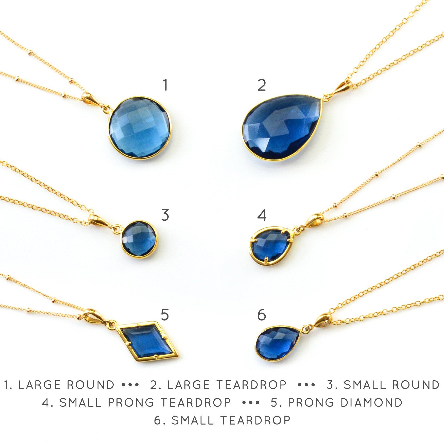 Kyanite Necklace : September Birthstone