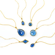Kyanite Necklace : September Birthstone