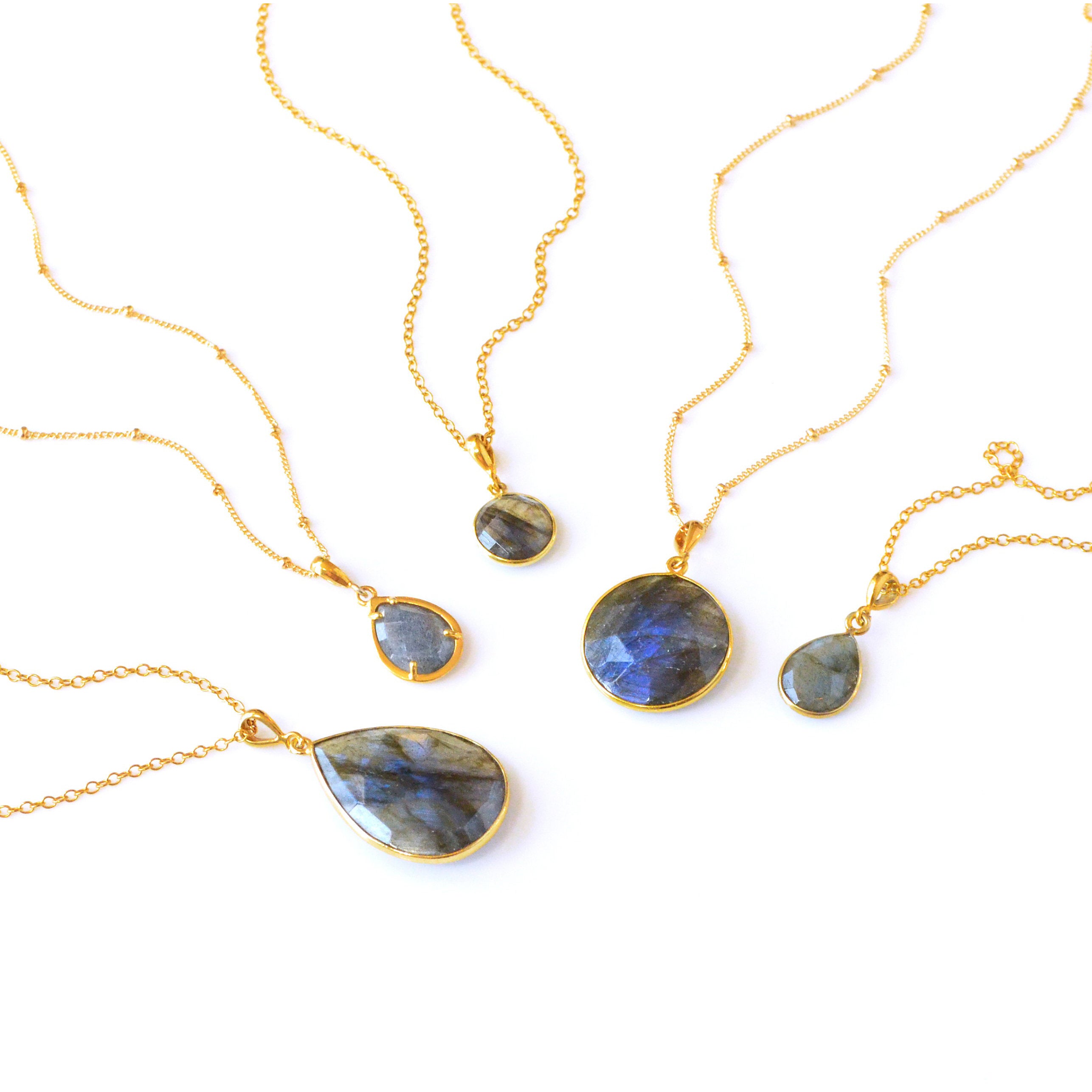 Labradorite Necklace - Danique Jewelry