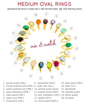 Golden Rutilated  Quartz Oval Bezel Ring