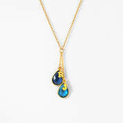 Personalized Lariat Birthstone Necklace