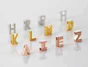 Custom Birthstone & Letter Charm Bracelet