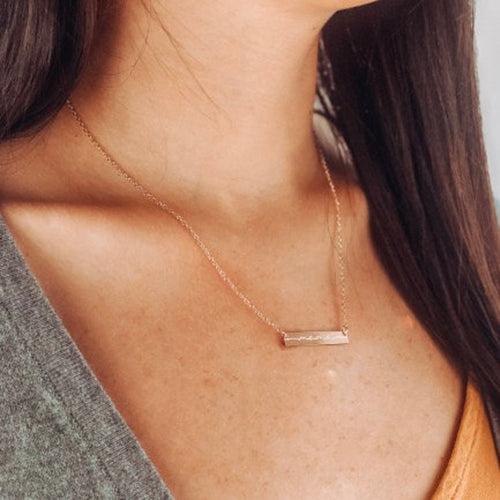 Mama bar necklace sales