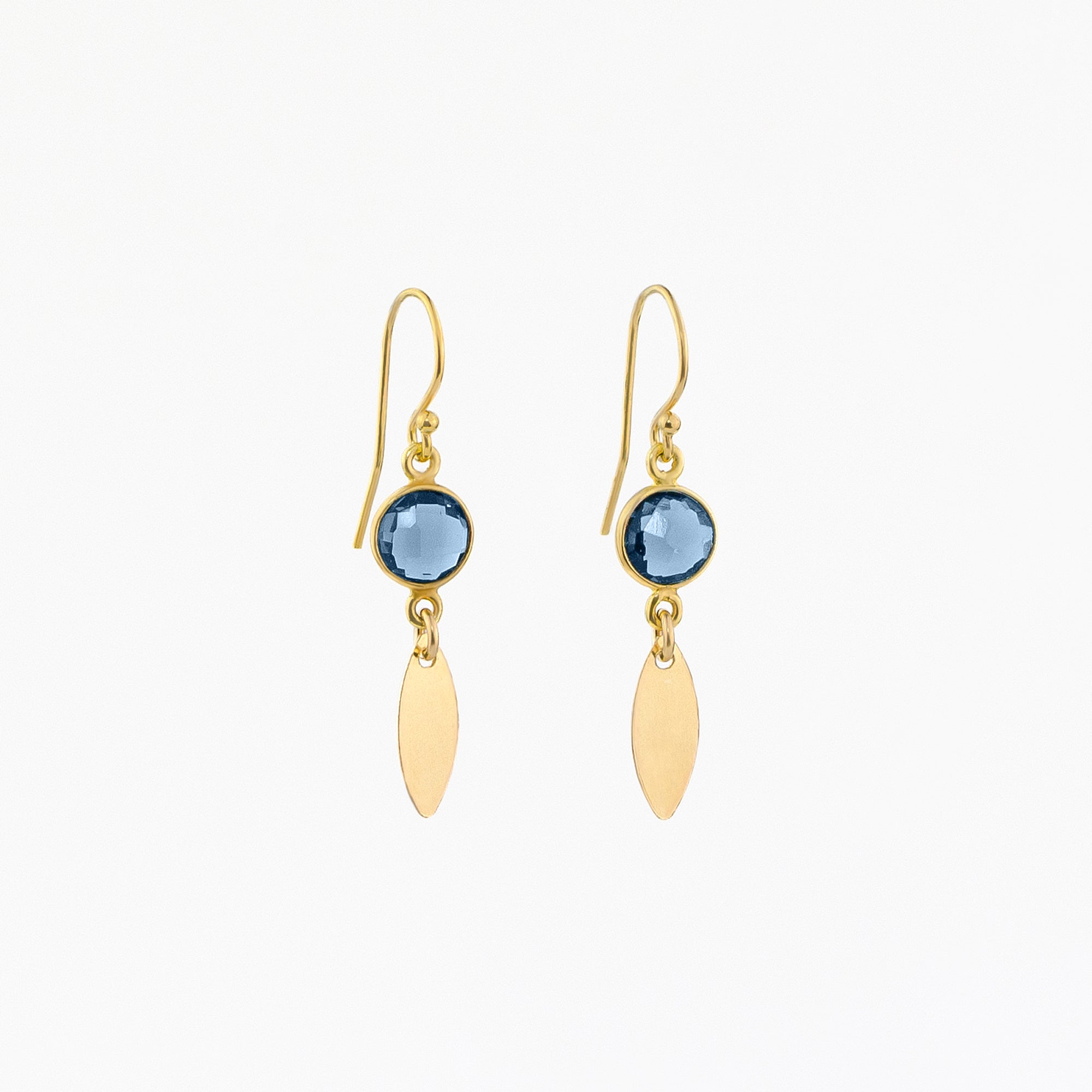 Birthstone on sale dangle earrings