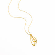 Butterfly pendant wing birthstone necklace in gold plated with cable chain and peridot and iolite birthstones. Birthstone necklace, birthstone jewelry, sterling silver, dainty gemstones