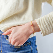 Mother's Birthstone Bar Bracelet : Available in All Birthstones