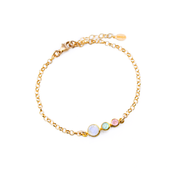 Mother's Birthstone Bar Bracelet : Available in All Birthstones