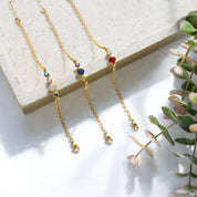 Mother's Birthstone Bar Bracelet : Available in All Birthstones