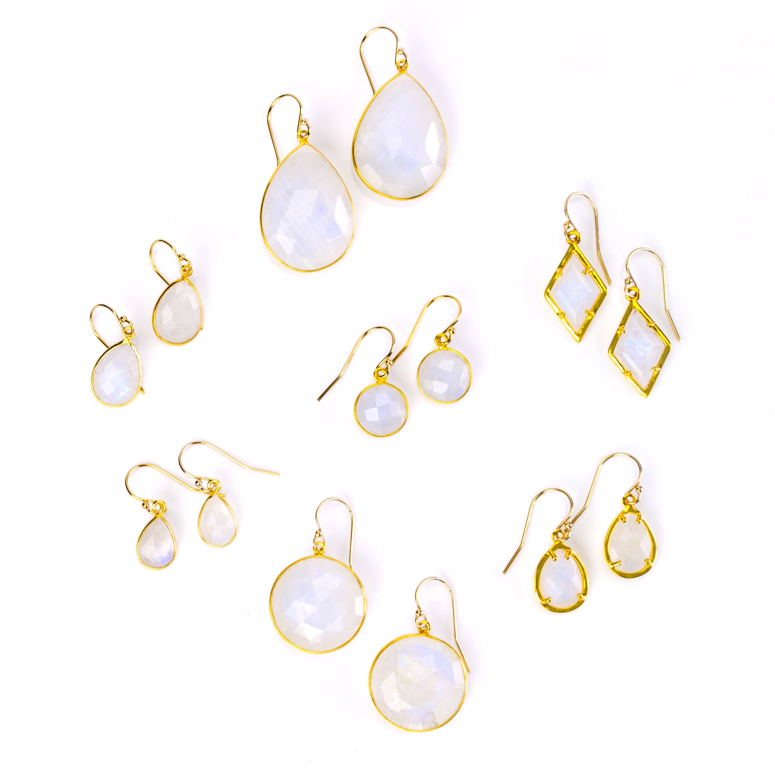 Zorba Jewellers | Jewelry | Genuine Moonstone Gems Solid 925 Oxidized  Silver Big Bohemian Stud Earrings | Poshmark