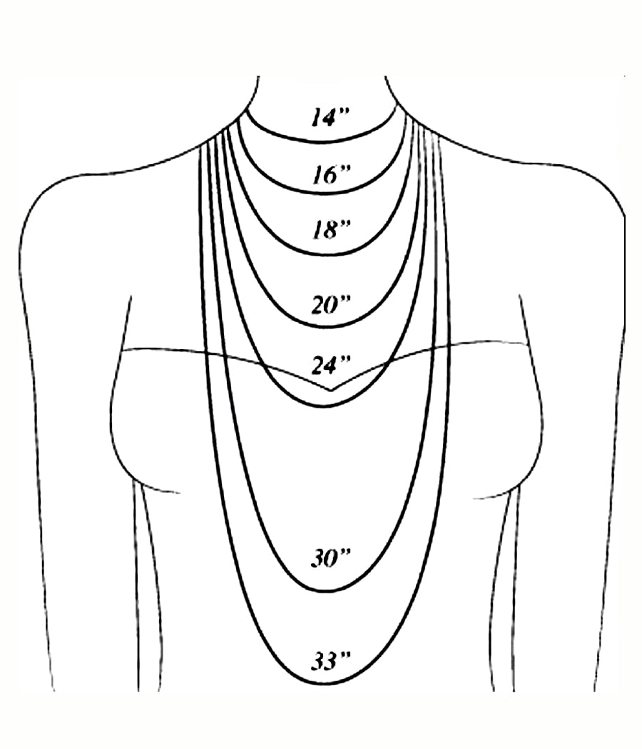 Silver Herringbone Chain Necklace | Necklace size charts, Necklace lengths, Necklace  sizes