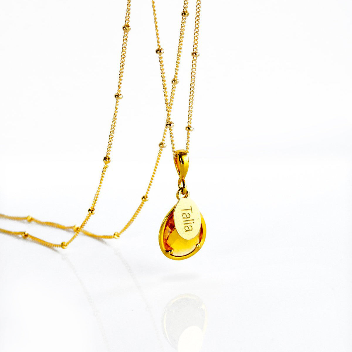 November birthstone deals necklace for mom