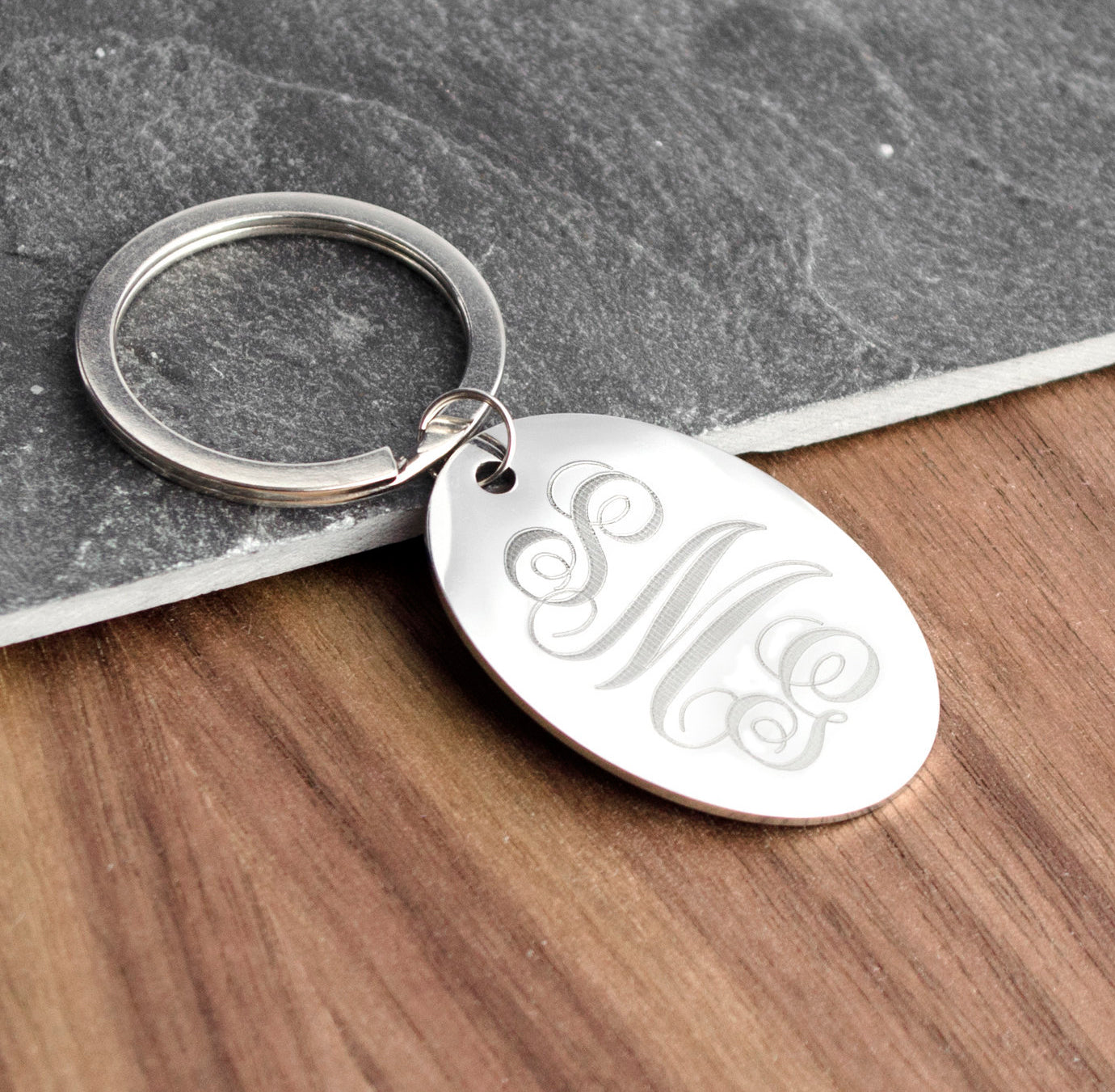 Monogram Keychain