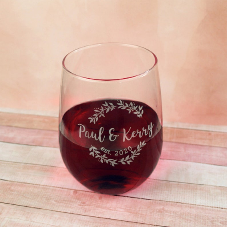 Personalized Wine Glass