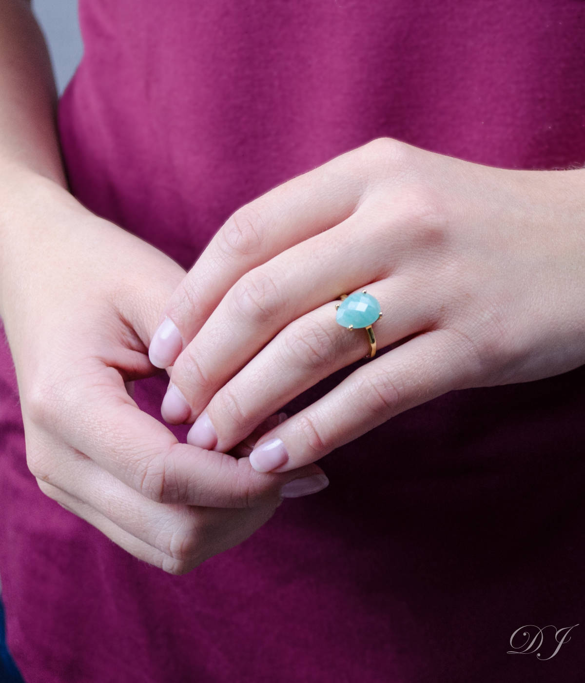 Teardrop hot sale onyx ring