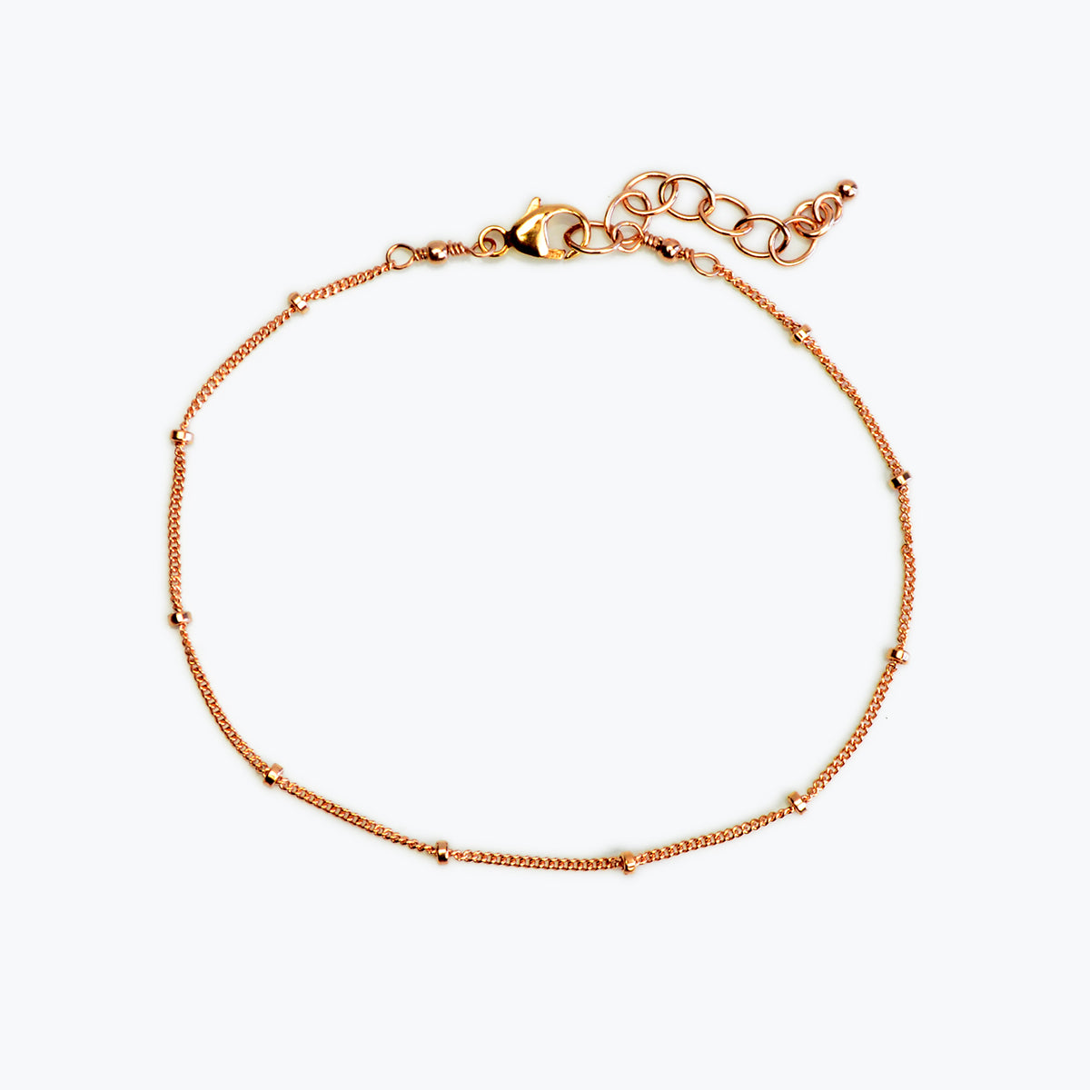Araiya Fine Jewelry 10K Rose Gold Diamond Bangle Bracelet for Women 1/3ct,  7