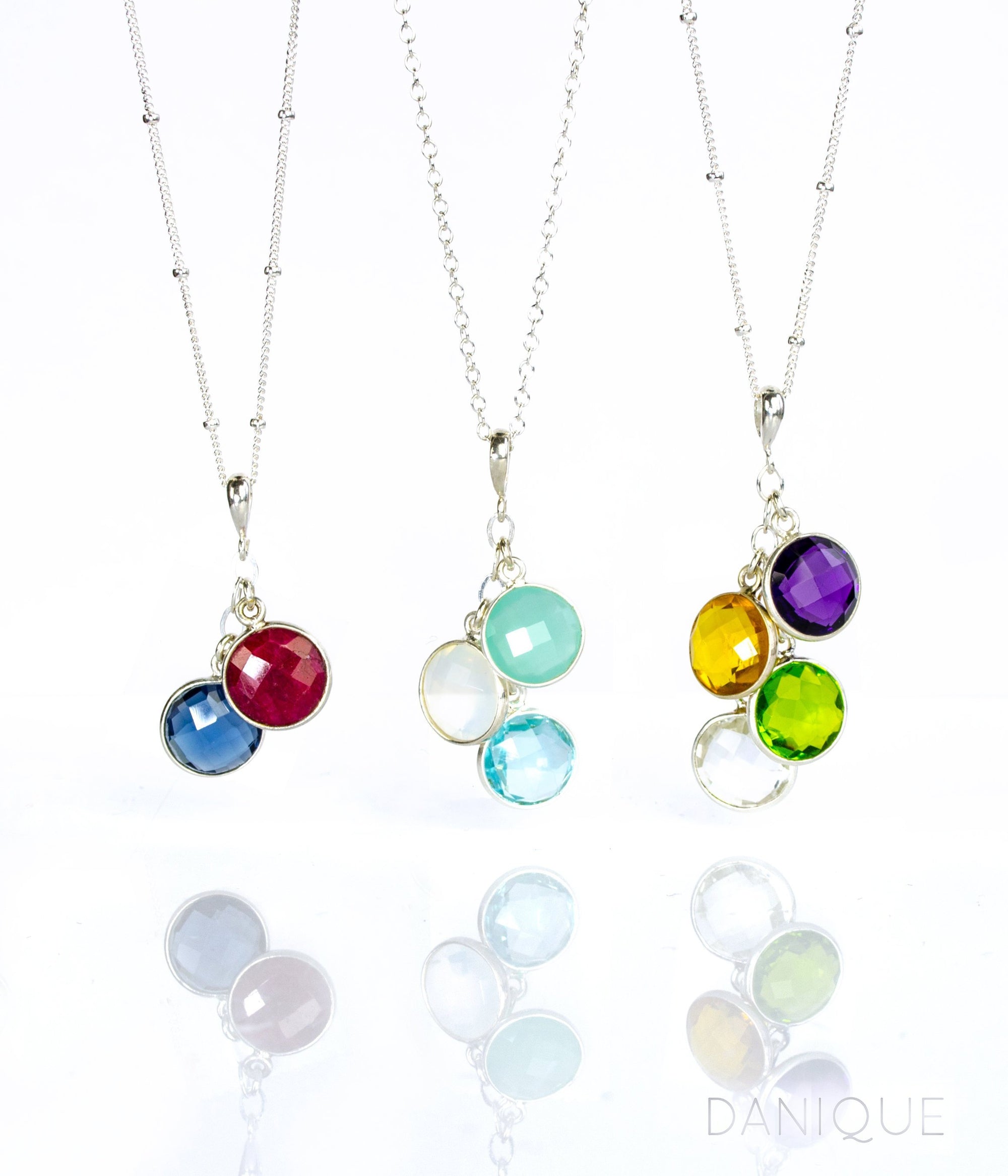 Cascade Round Petite Necklace main image 0