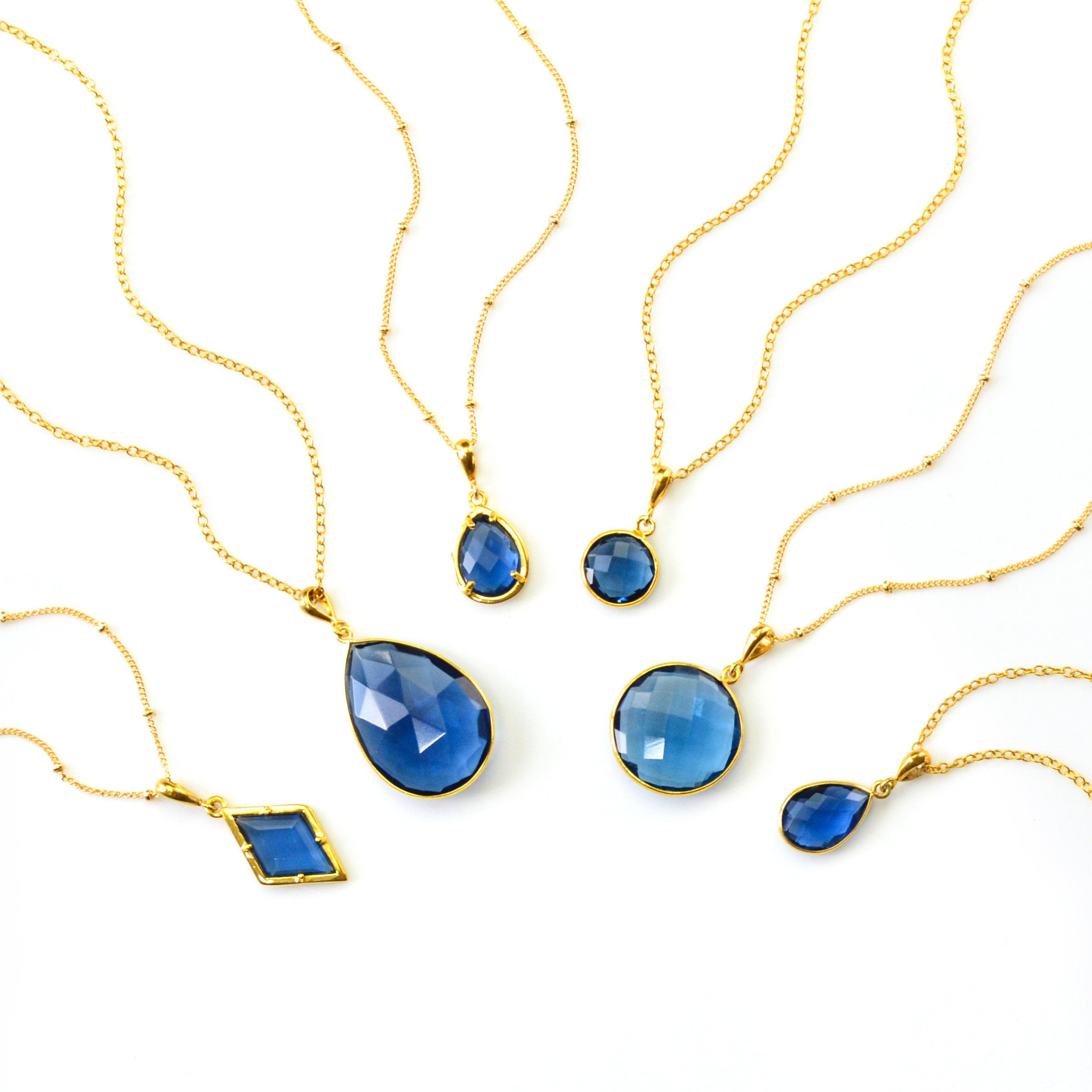 Kyanite Necklace : September Birthstone