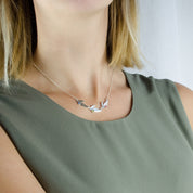 Personalized Family Necklace with Custom Names & Birthstones