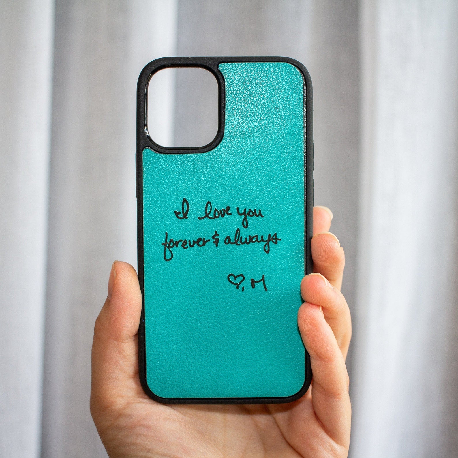 Personalized Leather Phone Case for iPhone and Samsung Personalized Leather Phone Case for iPhone and Samsung