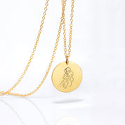 Personalized Zodiac Necklace, Custom Sterling Silver or Gold Filled Jewelry, Trendy Birthday Jewelry for Women, Astrology Jewelry for Her, Custom Gift